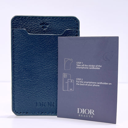 Dior Smartphone Card Holder Navy