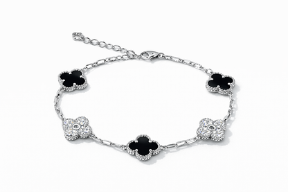 Lucky Four Leaf Clover Bracelet
