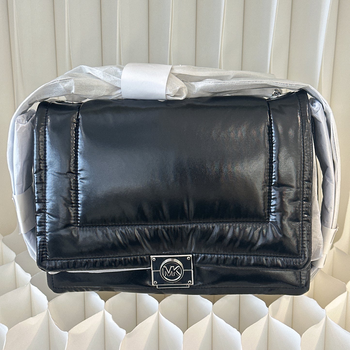 Michael Kors Rory Quilted Shell Crossbody Bag