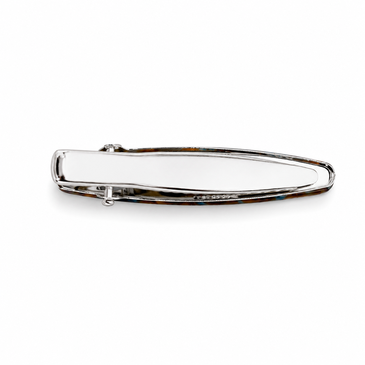 French Acetate Hollow Oval Hair Clips