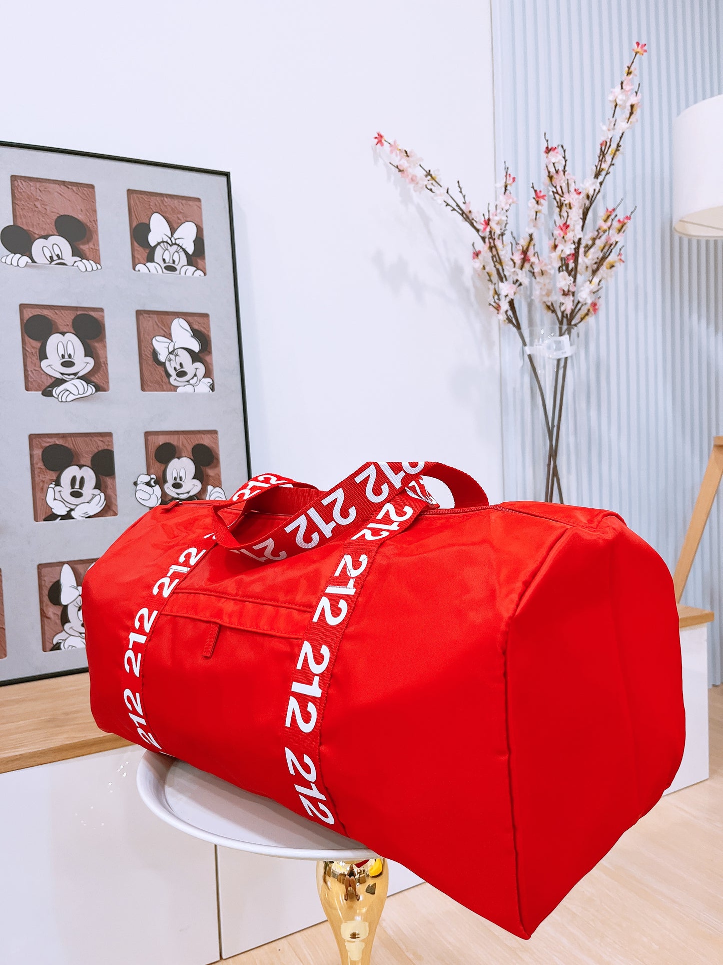 Carolina Herrera 212 travel bag
