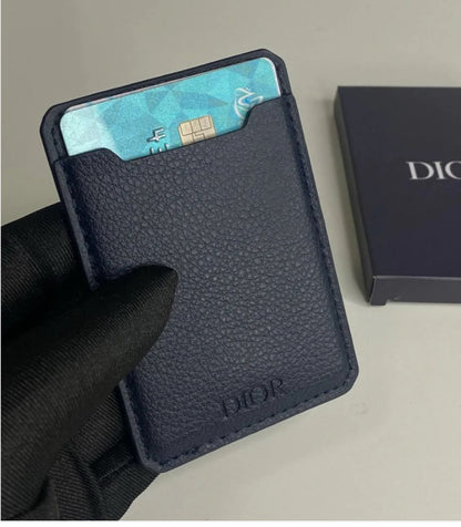 Dior Smartphone Card Holder Navy