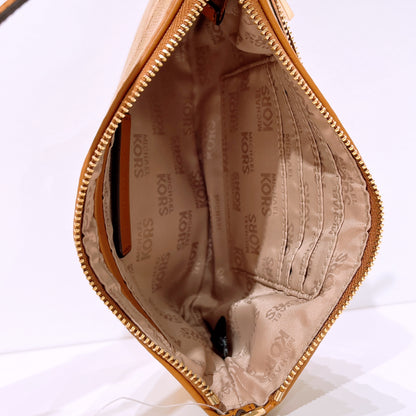 Michael Kors Signature Lg Wristlet Camel