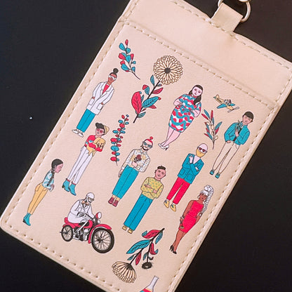Kiehl’s Thin Card Holder With Wrist Strap