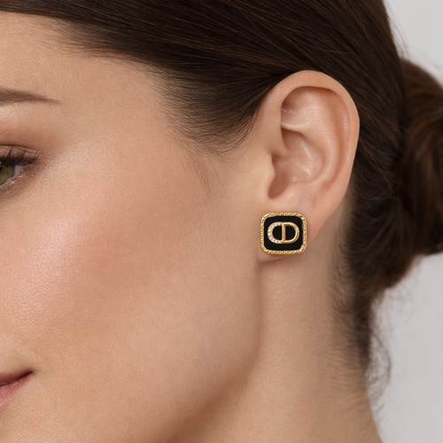 Petit CD earrings