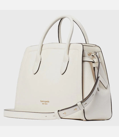 Kate Spade Knott XL Satchel Off White
