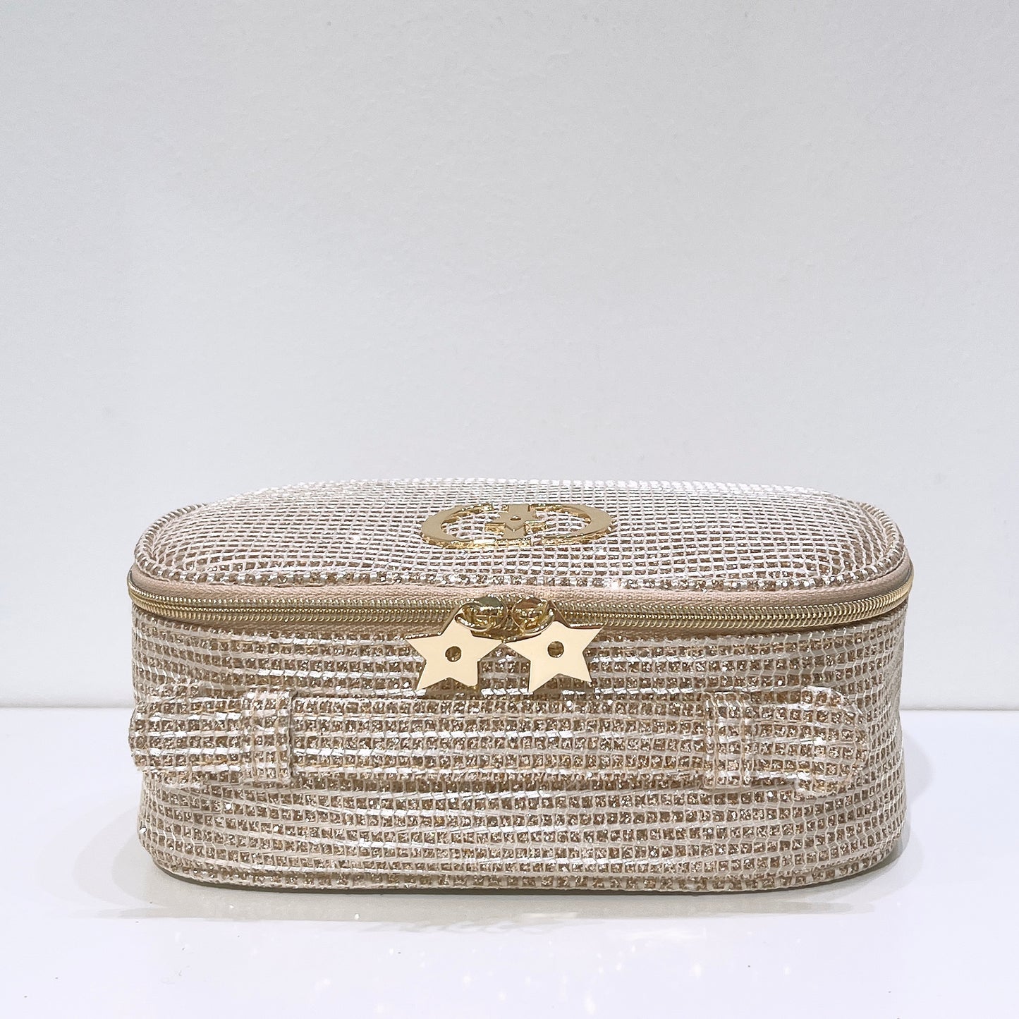 Dior Beauty Holiday 2025 Gold Makeup Pouch