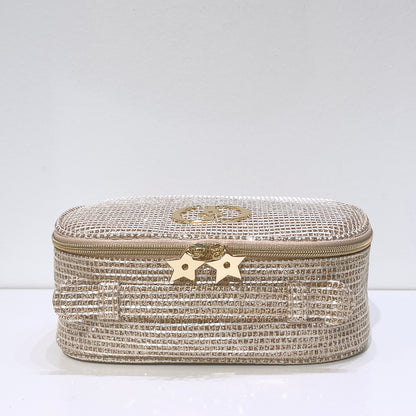 Dior Beauty Holiday 2025 Gold Makeup Pouch