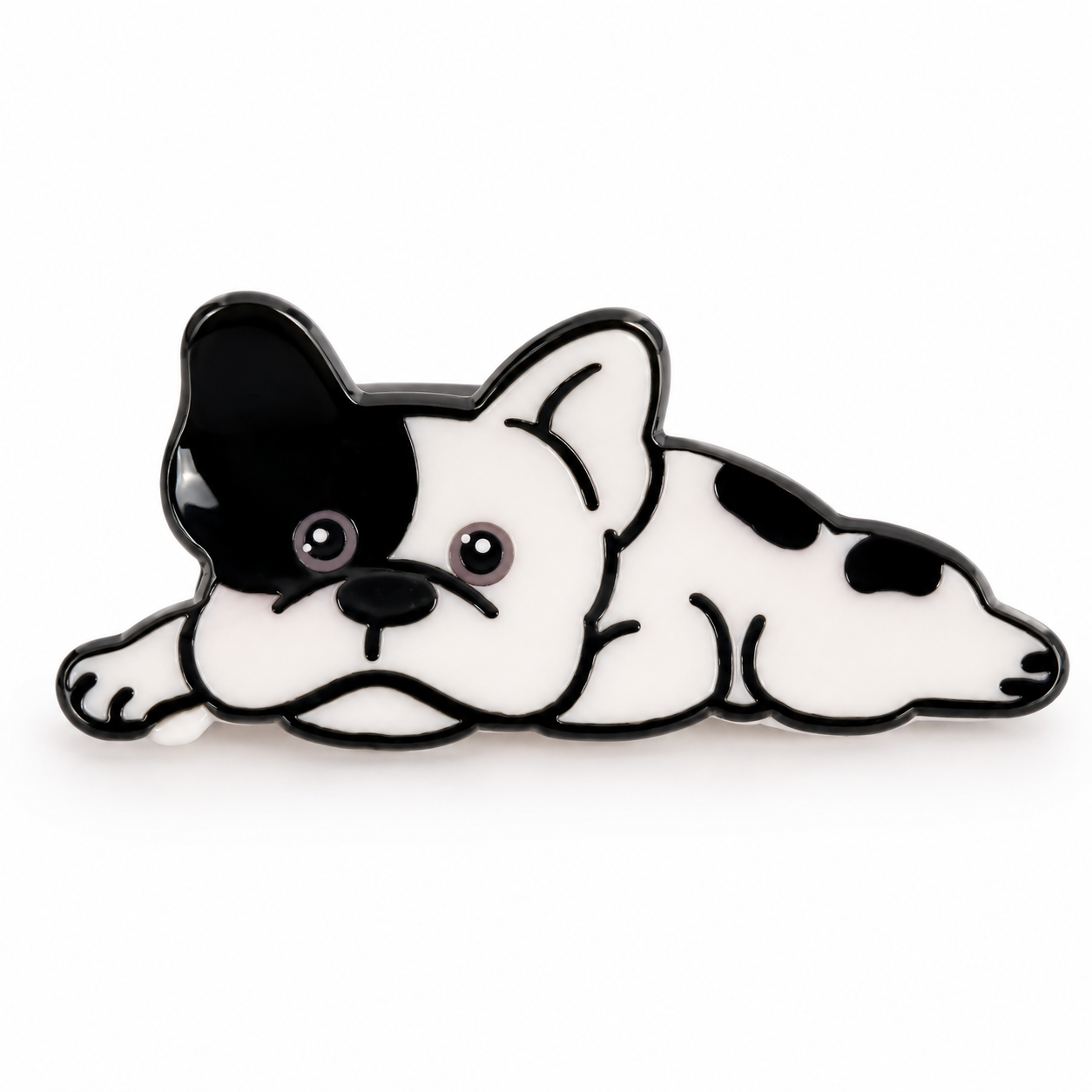 Cartoon cat and dog-shaped acetate hair claws