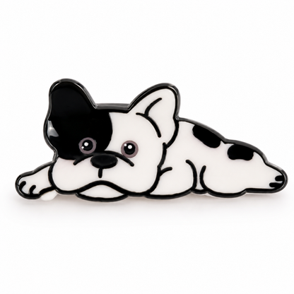 Cartoon cat and dog-shaped acetate hair claws