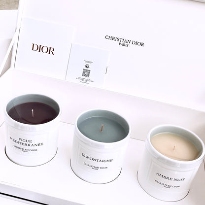 Dior Scented Candle Discovery Set