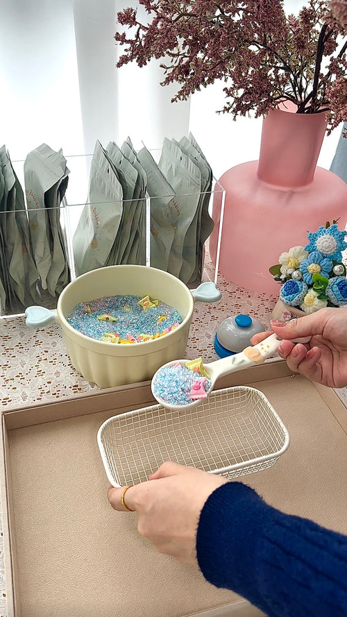Lucky Scoop for miniature/tester size skin care