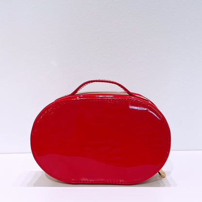 Dior Limited Edition Patent Leather Red Vanity Case