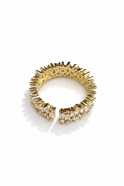 BaubleBar Mini Alidia Cubic Zirconia Ring