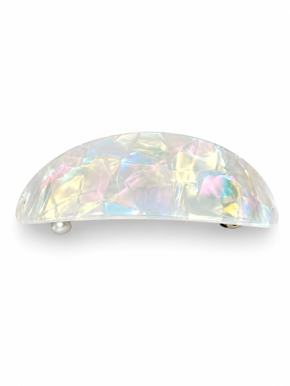 French style Acetate Curved Hair Barrettes