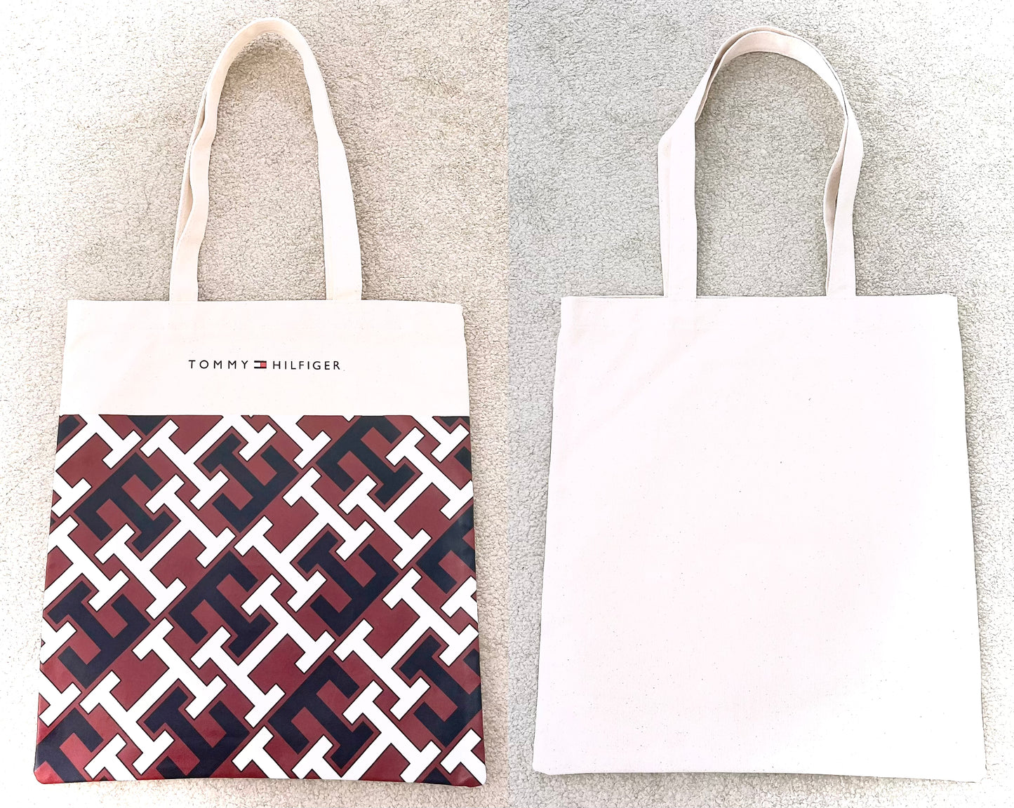 Tommy Hilfiger Iconogram Canvas Tote