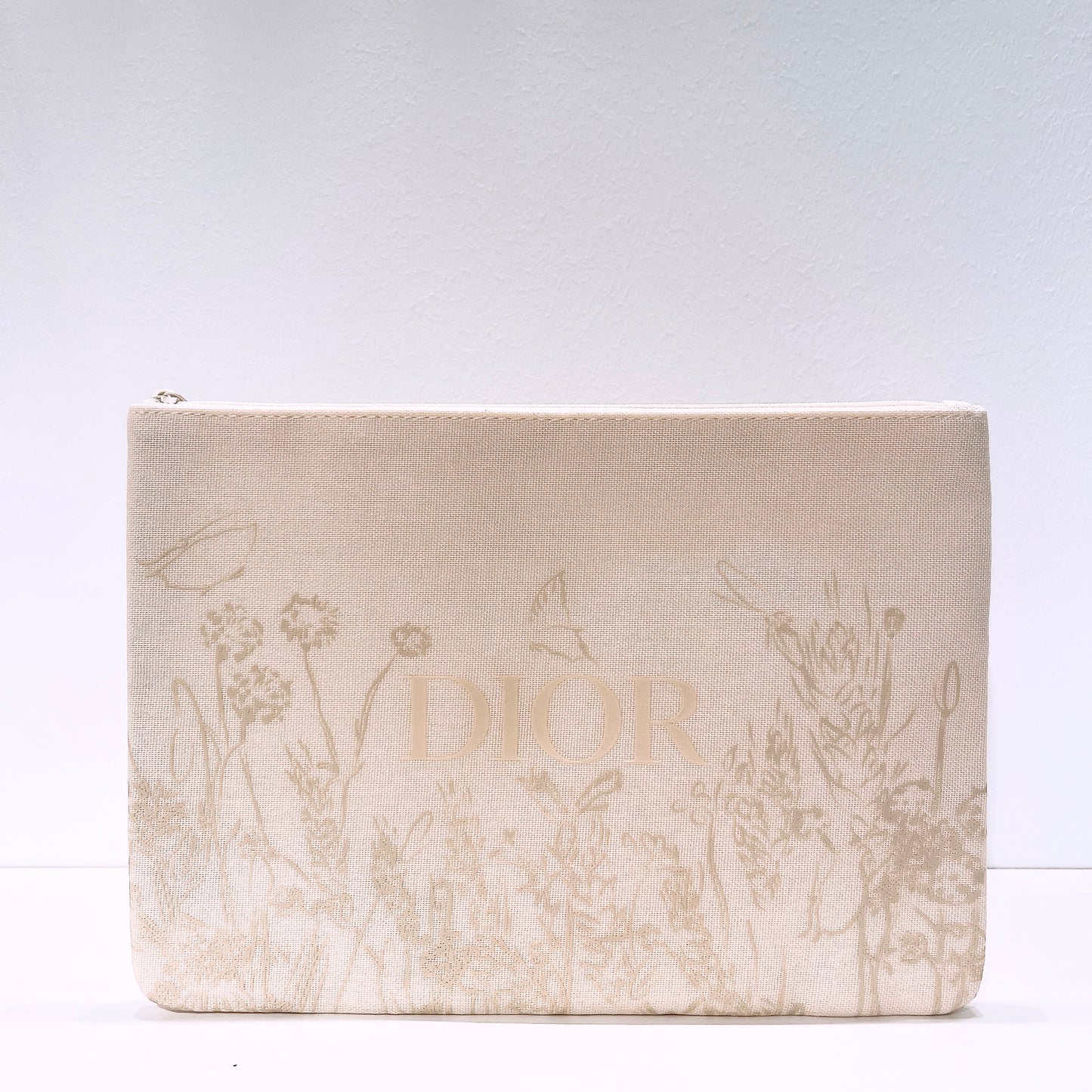 Dior Cream Spring Flower Clutch Limited Edition
