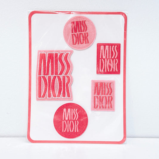 New ⭐️DIOR embroidered stickers