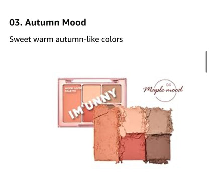 IM UNNY Mood Player Palette 03 Autumn Mood
