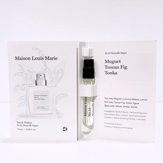 No.13 Nouvelle Vague Maison Louis Marie for women and men 1.5ml