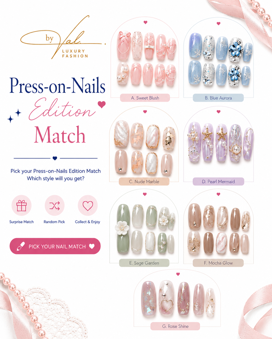 Press-on-Nails Edition Match