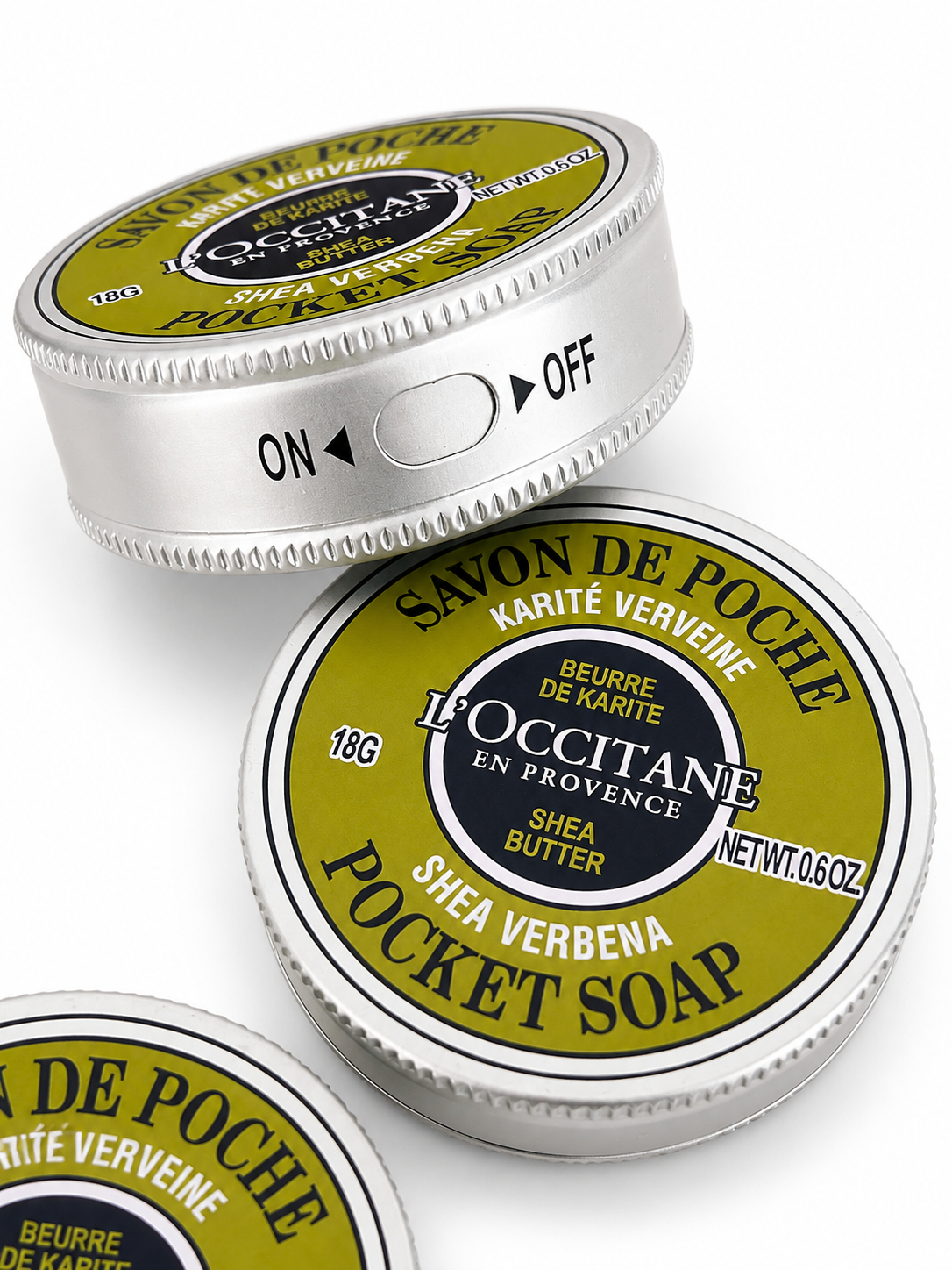 L’Occitane Shea Verbena Pocket Soap 
-18g