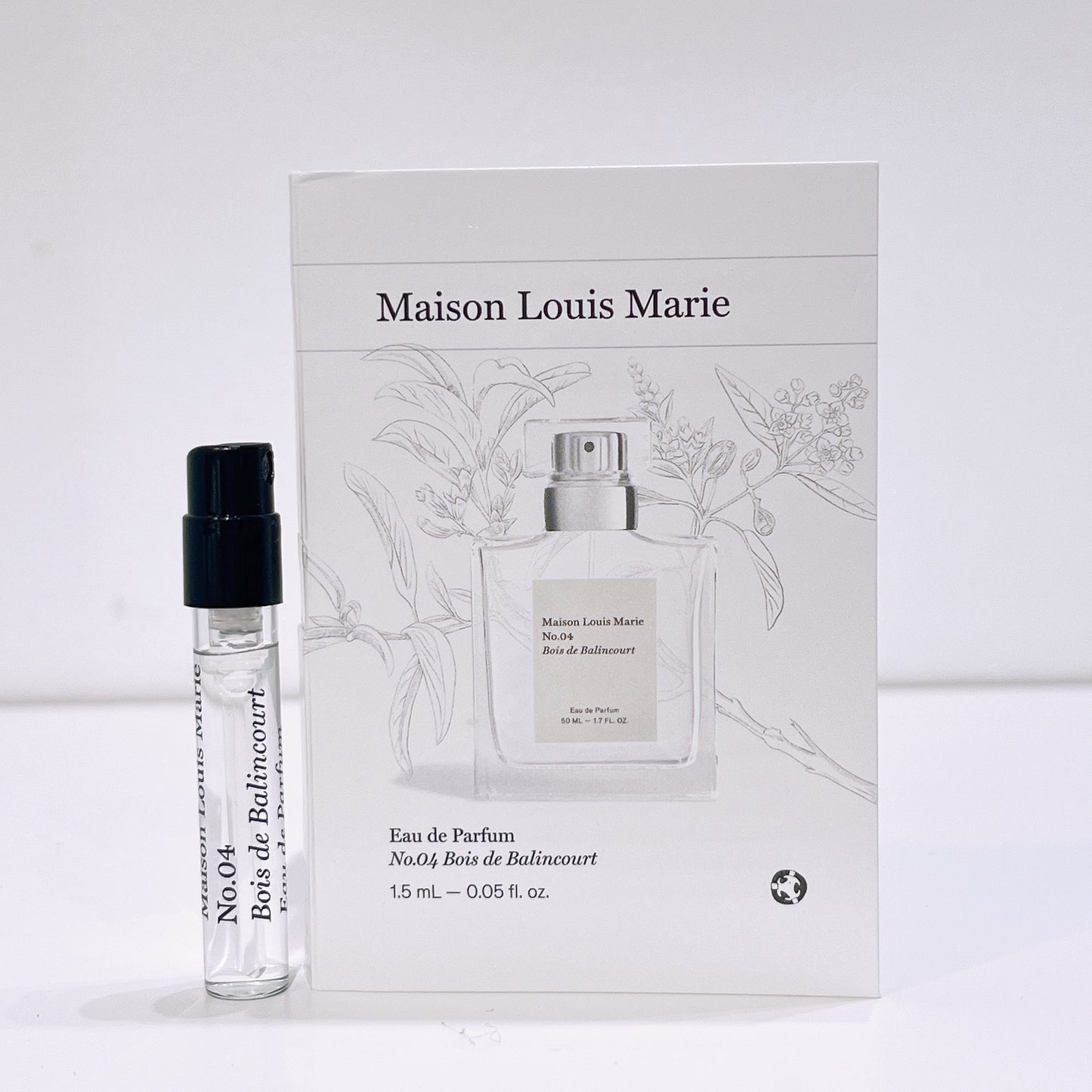 No.04 Bois de Balincourt Maison Louis Marie for women and men 1.5ml