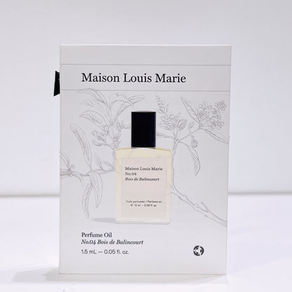 No.04 Bois de Balincourt Maison Louis Marie Perfume Oil for women and men 1.5ml