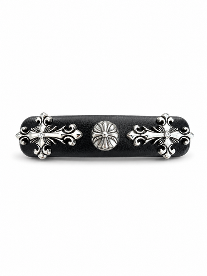 Hair clip with light luxury retro texture