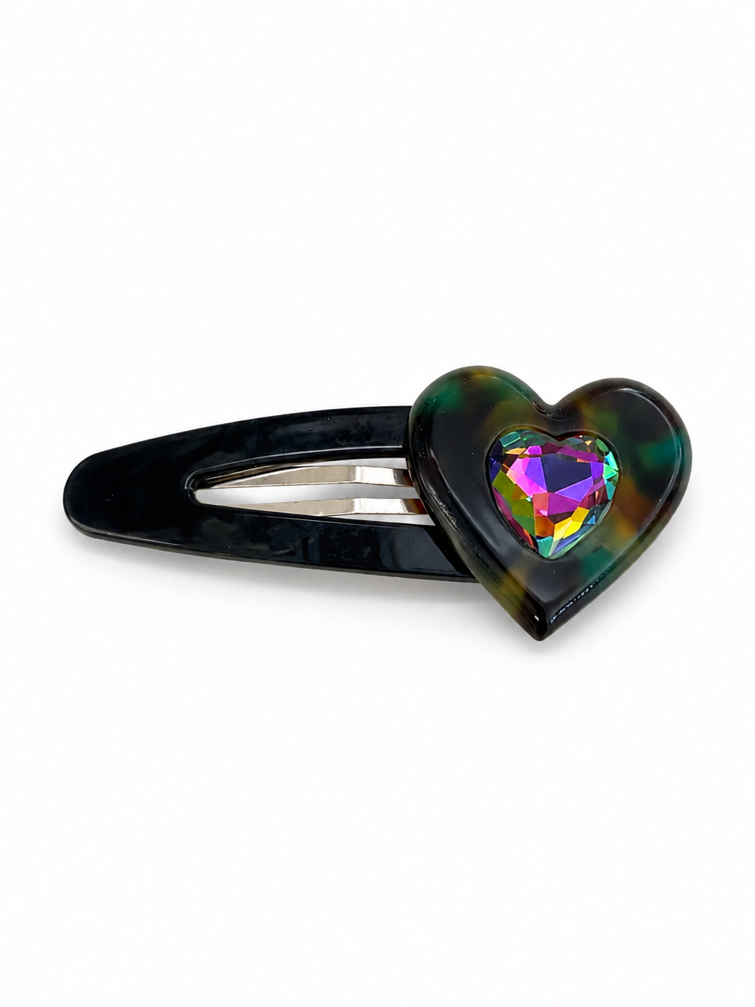 Hair clip with light luxury retro texture