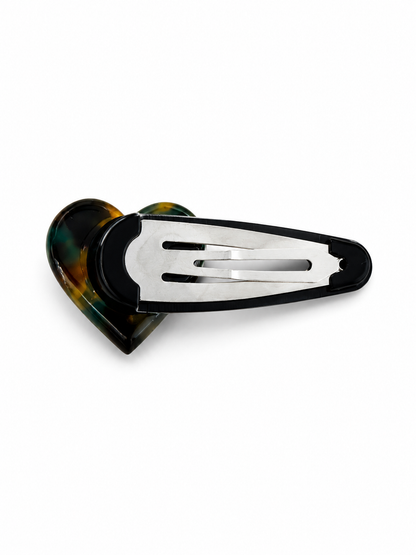 Hair clip with light luxury retro texture