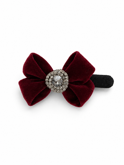Vintage Velvet Hair Clip