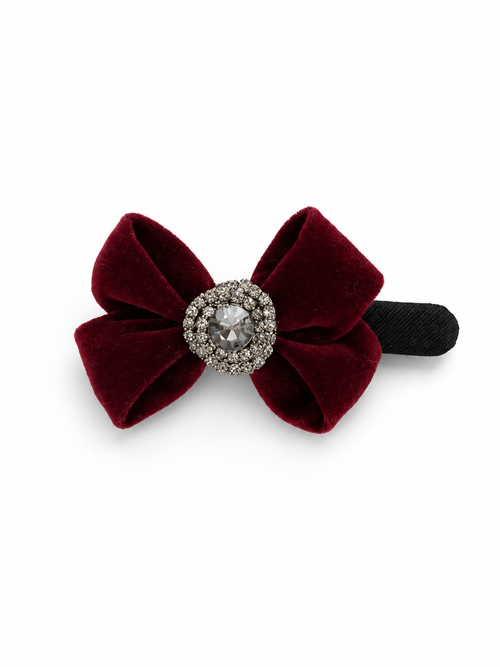 Vintage Velvet Hair Clip