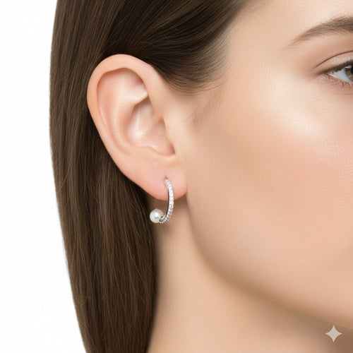 Dewdrop Pavé Earrings
