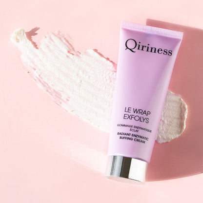 QIRINESS LE WRAP EXFOLYS Radiant Enzymatic Buffing Cream 75ml