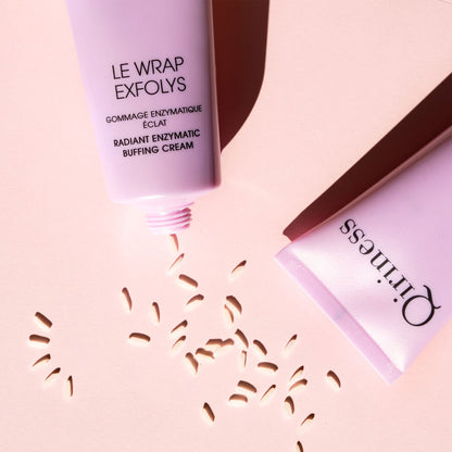 QIRINESS LE WRAP EXFOLYS Radiant Enzymatic Buffing Cream 75ml