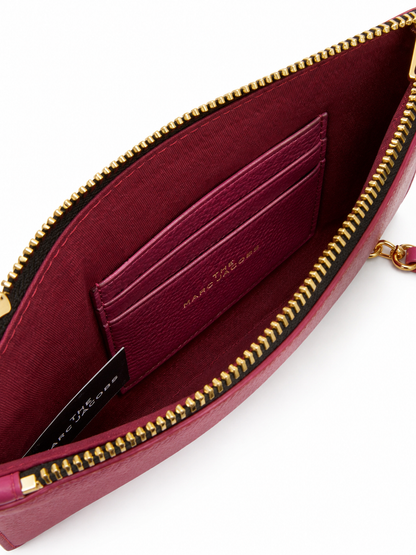 Marc Jacobs Leather Wristlet Pouch
