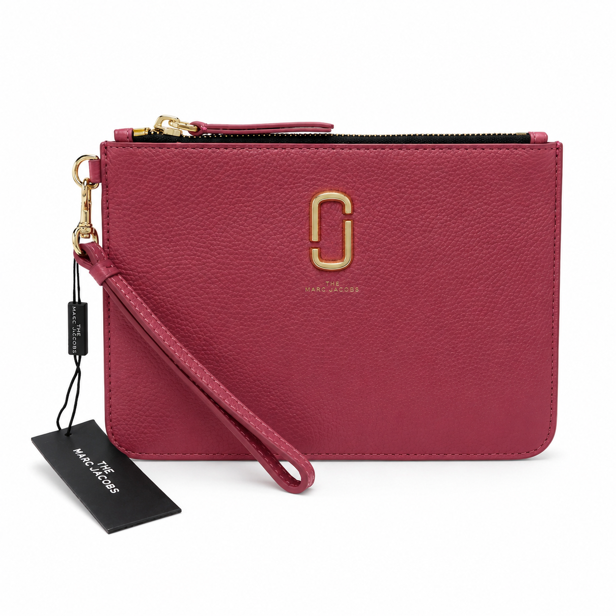 Marc Jacobs Leather Wristlet Pouch