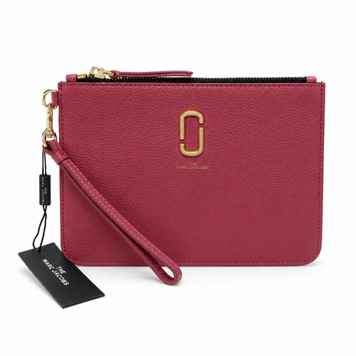 Marc Jacobs Leather Wristlet Pouch