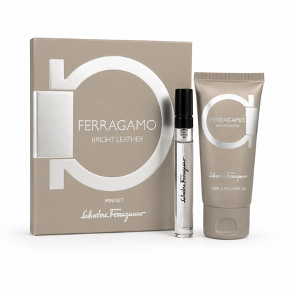 Salvatore Ferragamo Bright Leather Mini Kit