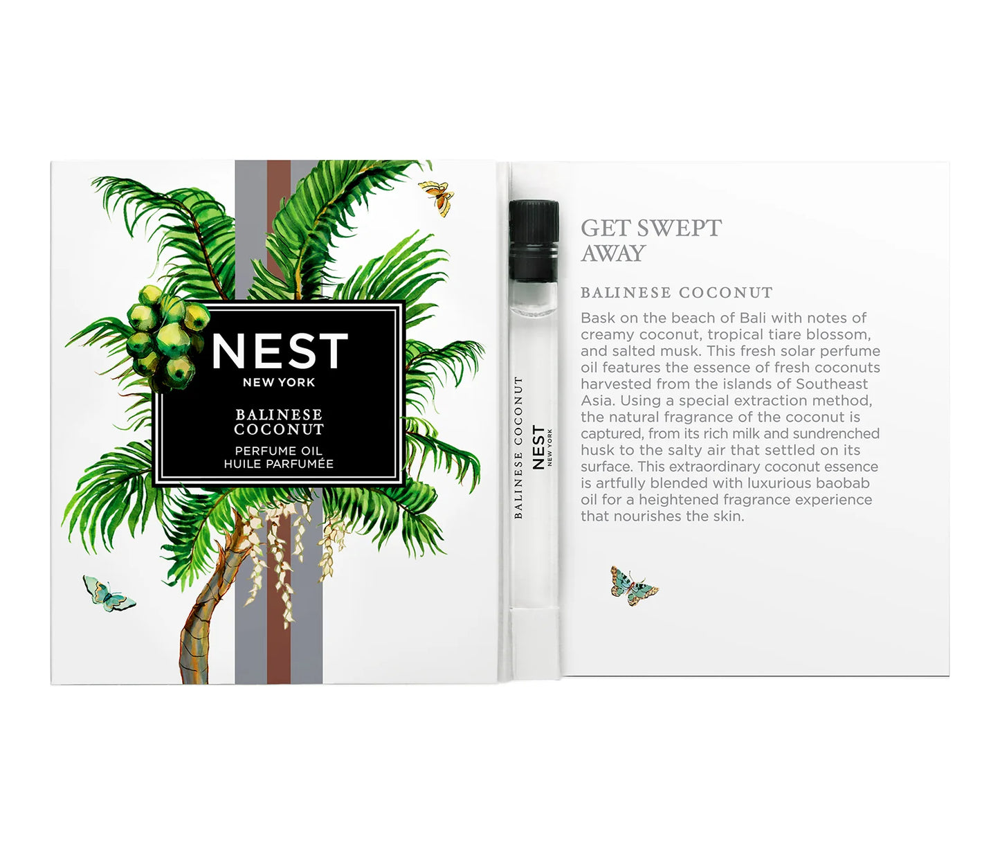 Balinese Coconut Perfume Oil Nest for women and men 1.5ml