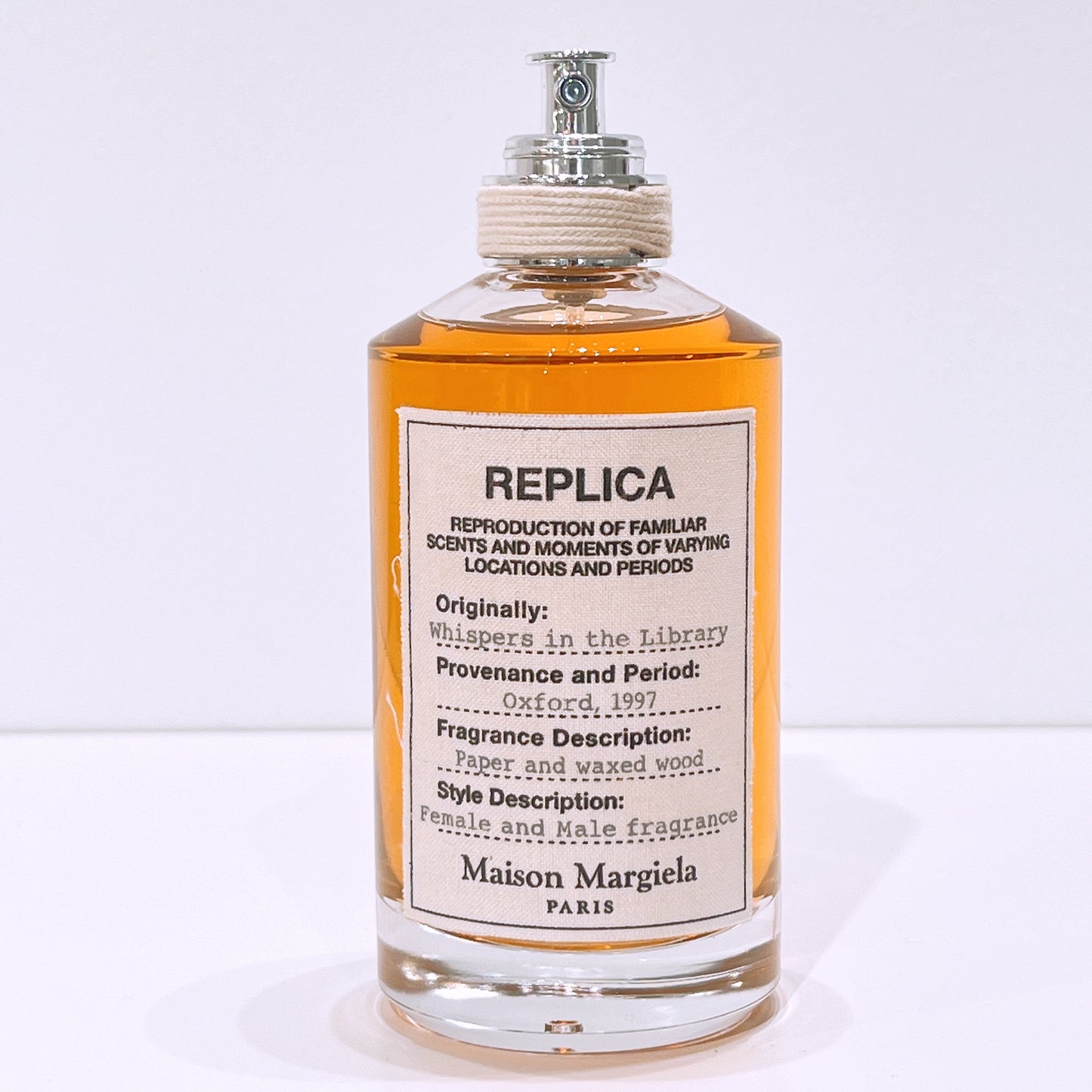Whispers in the Library Maison Martin Margiela for women and men decanted 2ml