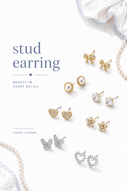 Lucky Scoop For Stud Earring