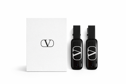 Valentino VIP gift black V-standard hair clip