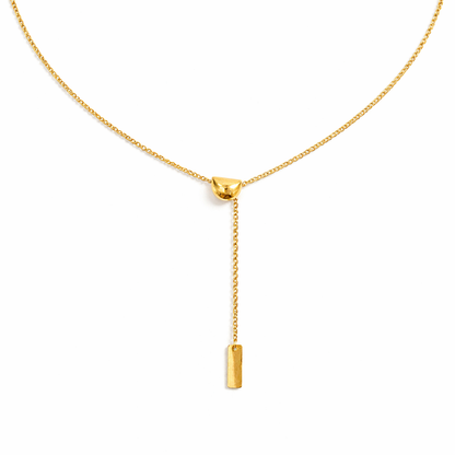 Y-shaped necklace