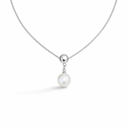 Pearl pendant necklace