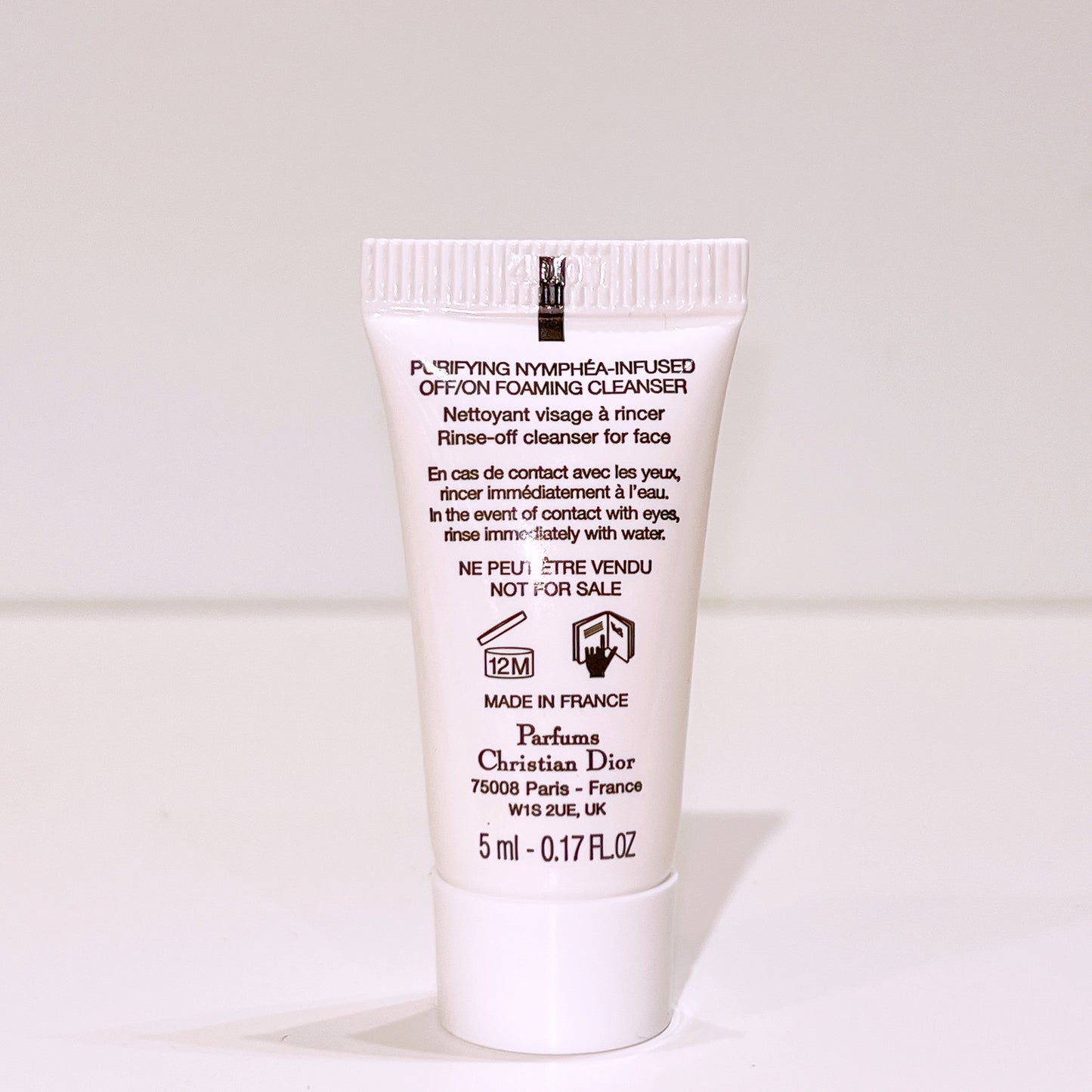 Dior La Mousse Off On Purifying Foaming Face Skin Cleanser 5ml