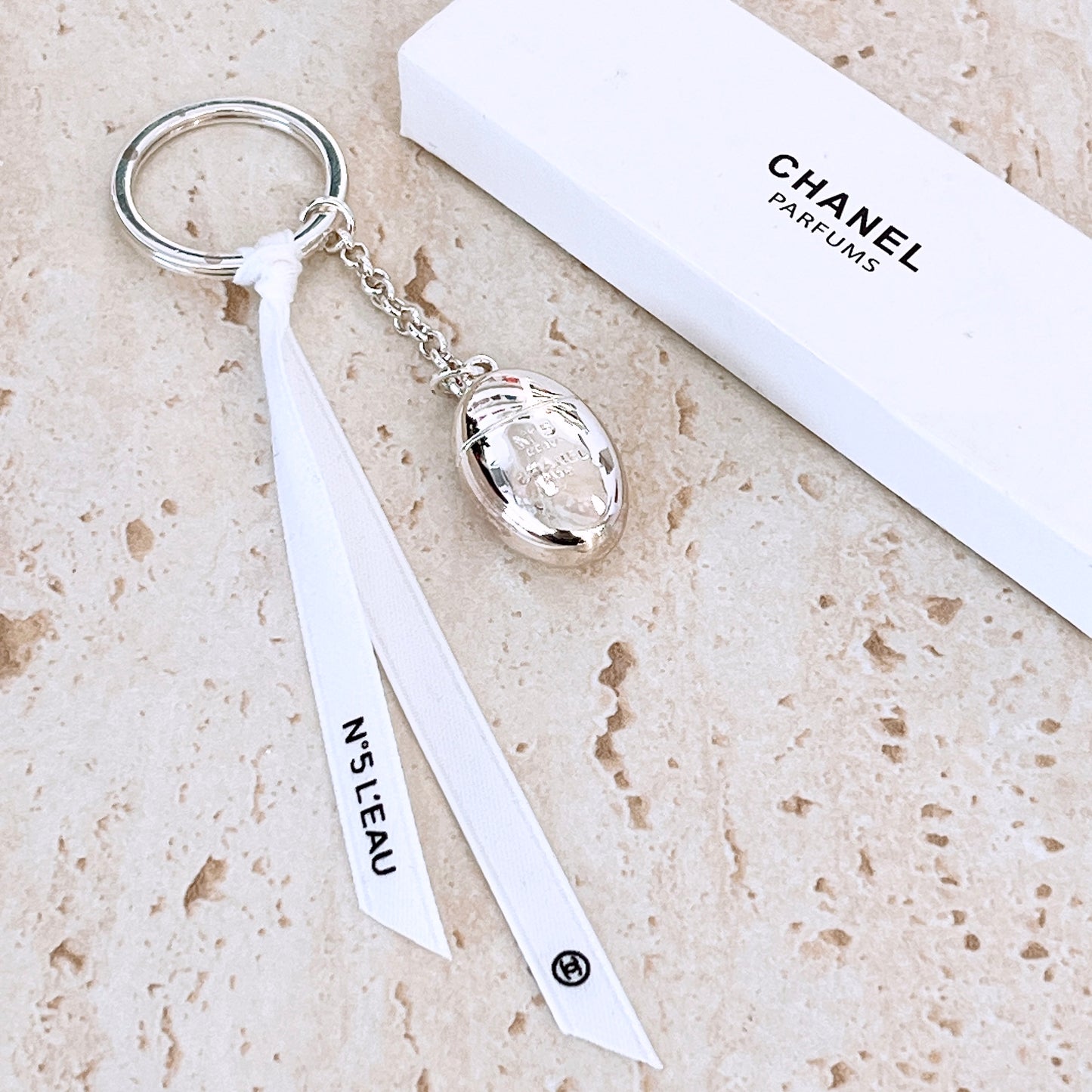 Chanel Parfums N° 5 L'EAU Bottle Key Chain Limited