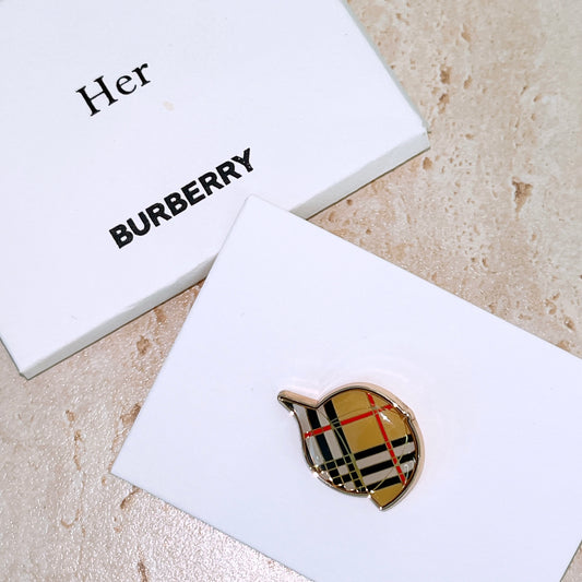 Burberry Beauty Hat Brooch Pin