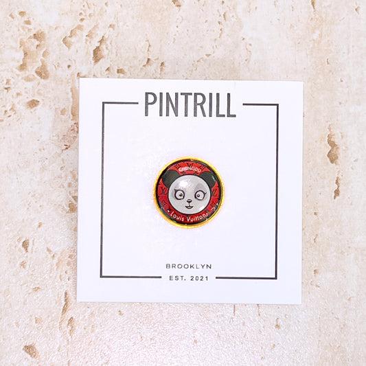 LV Shanghai Panda Enamel Pin